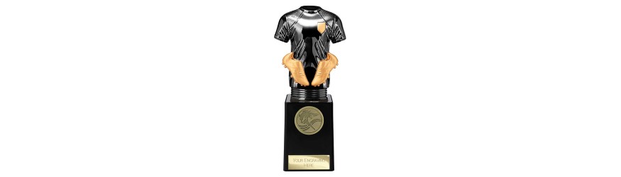 BLACK VIPER FOOTBALL STRIP LEGEND RESIN TROPHY - 5 SIZES - 13.5CM - 21CM BLACK VIPER FOOTBALL STRIP LEGEND RESIN TROPHY - 5 SIZES - 13.5CM - 21CM